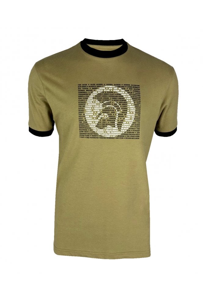 Trojan Artist Logo T-Shirt in Camel TC/1039