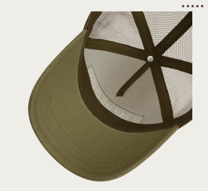 Stetson Highway Trucker Cap in Olive