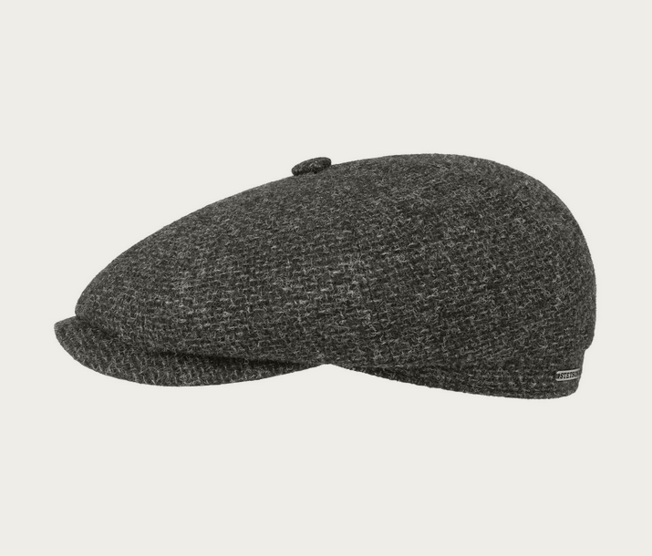 Iriedaily Hatteras Shetland Wool Flatcap in Anthrazit