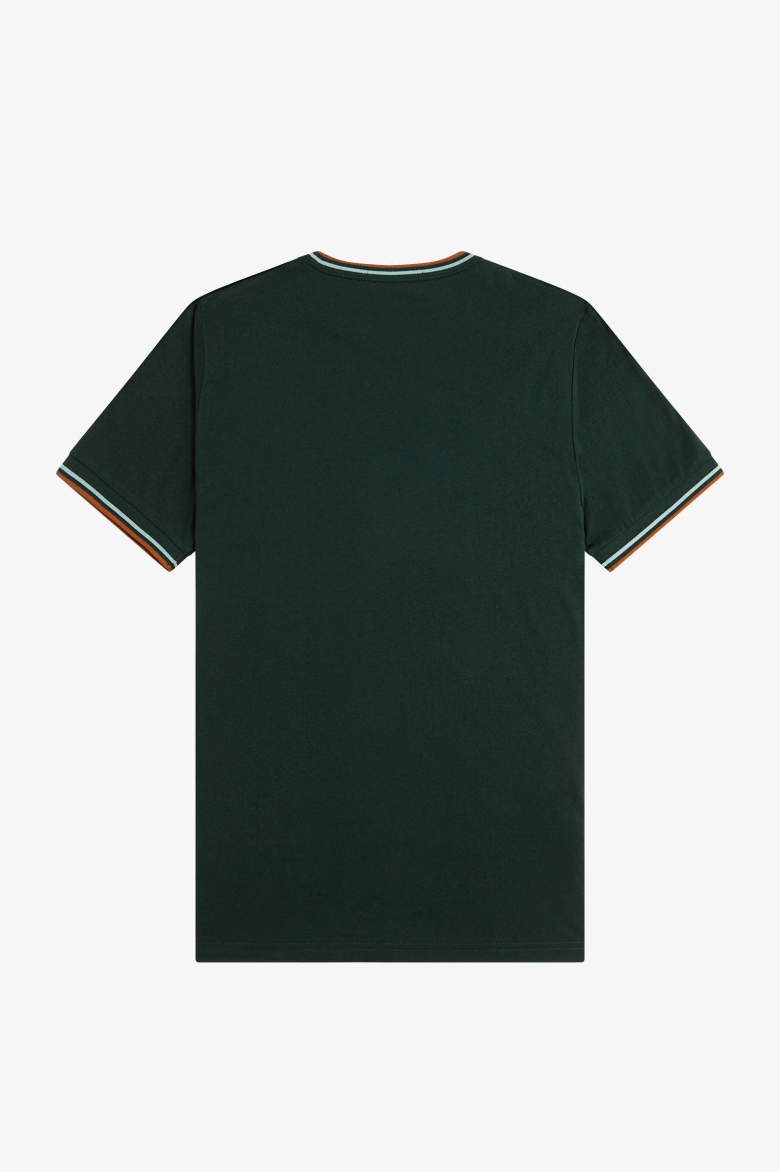 Fred Perry Twin Tipped T-shirt in Nightgreen / Silver Blue