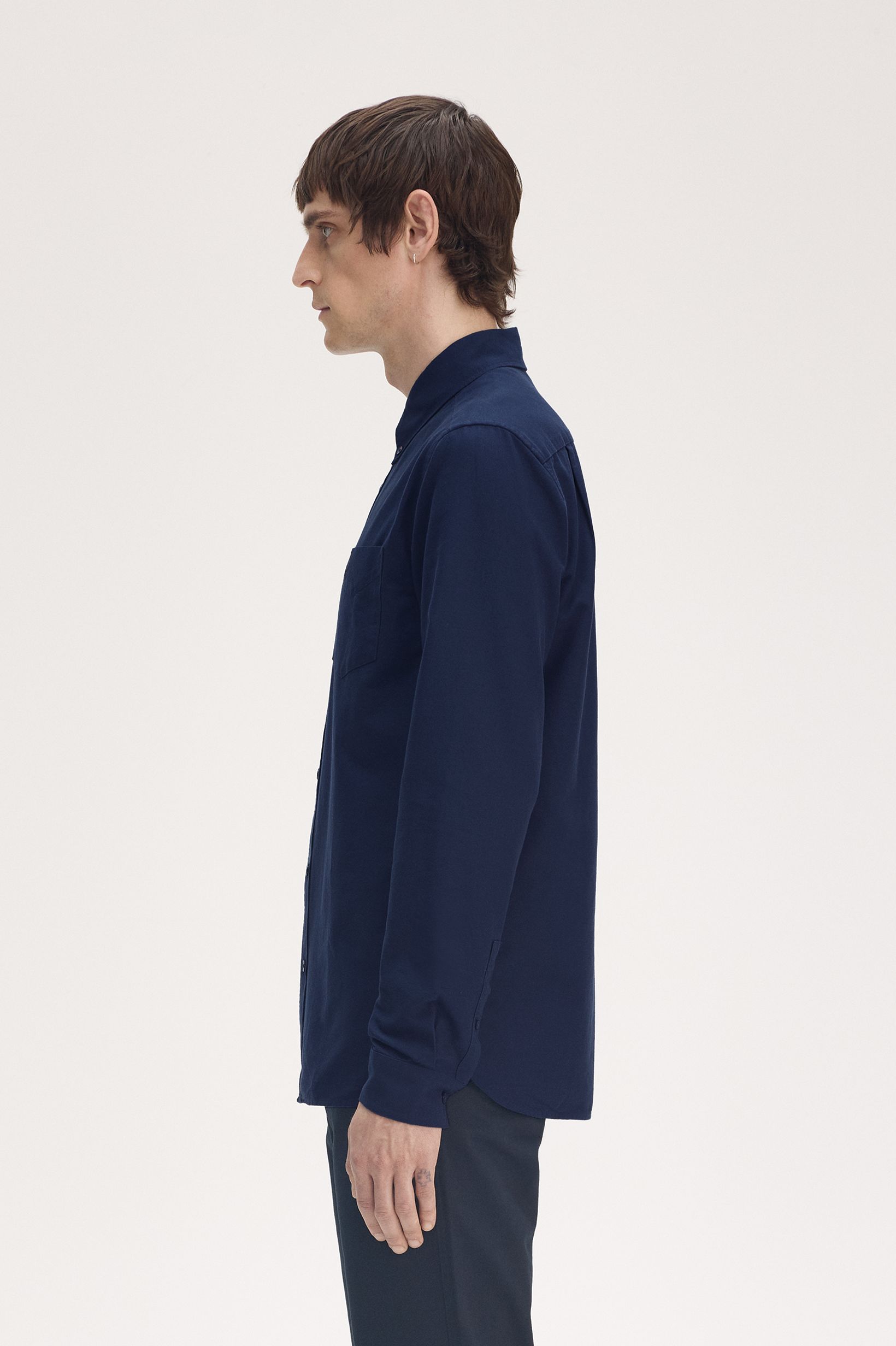 Fred Perry Oxford Shirt in Tennisblue 