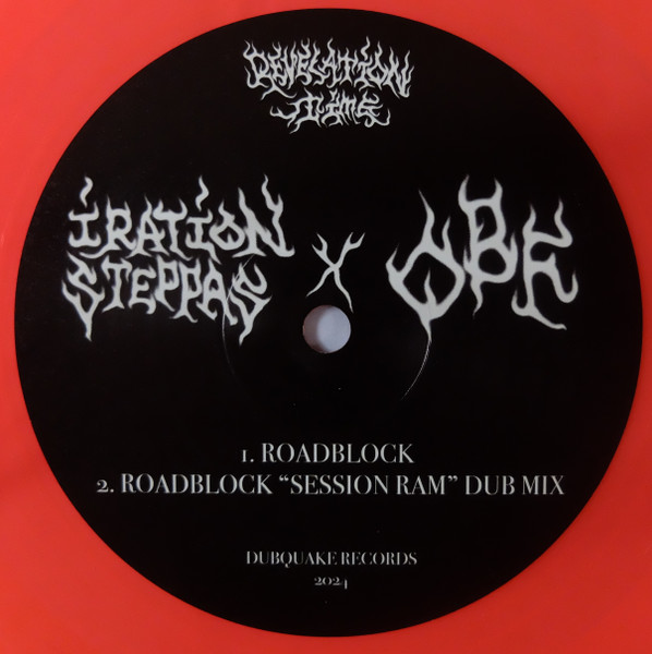 Iration Steppas X O.B.F – Roadblock / Calling Jahovia (12")