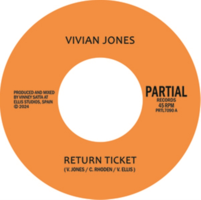 Vivian Jones – Return Ticket / Vinney Satta – Return Dub (7")  