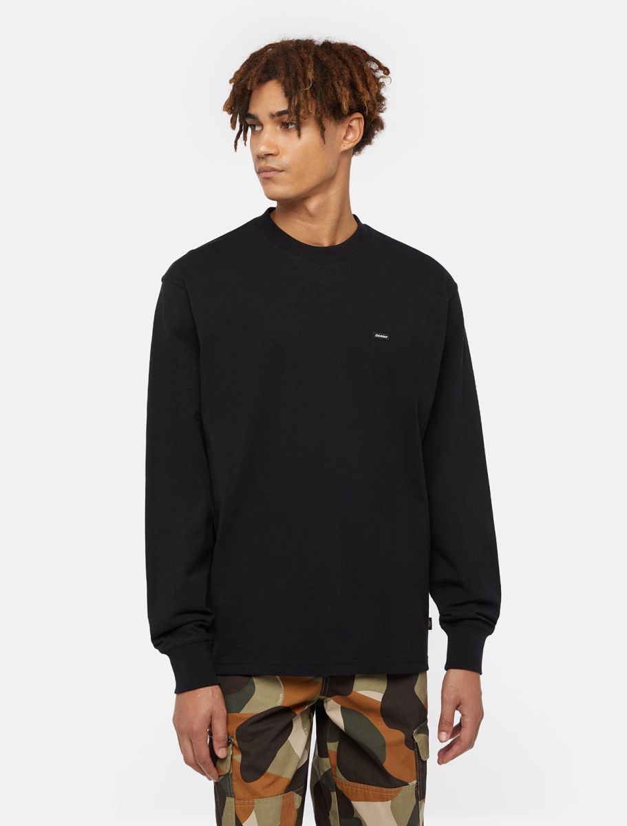 Dickies Clancy Heavyweight Long Sleeve in Black