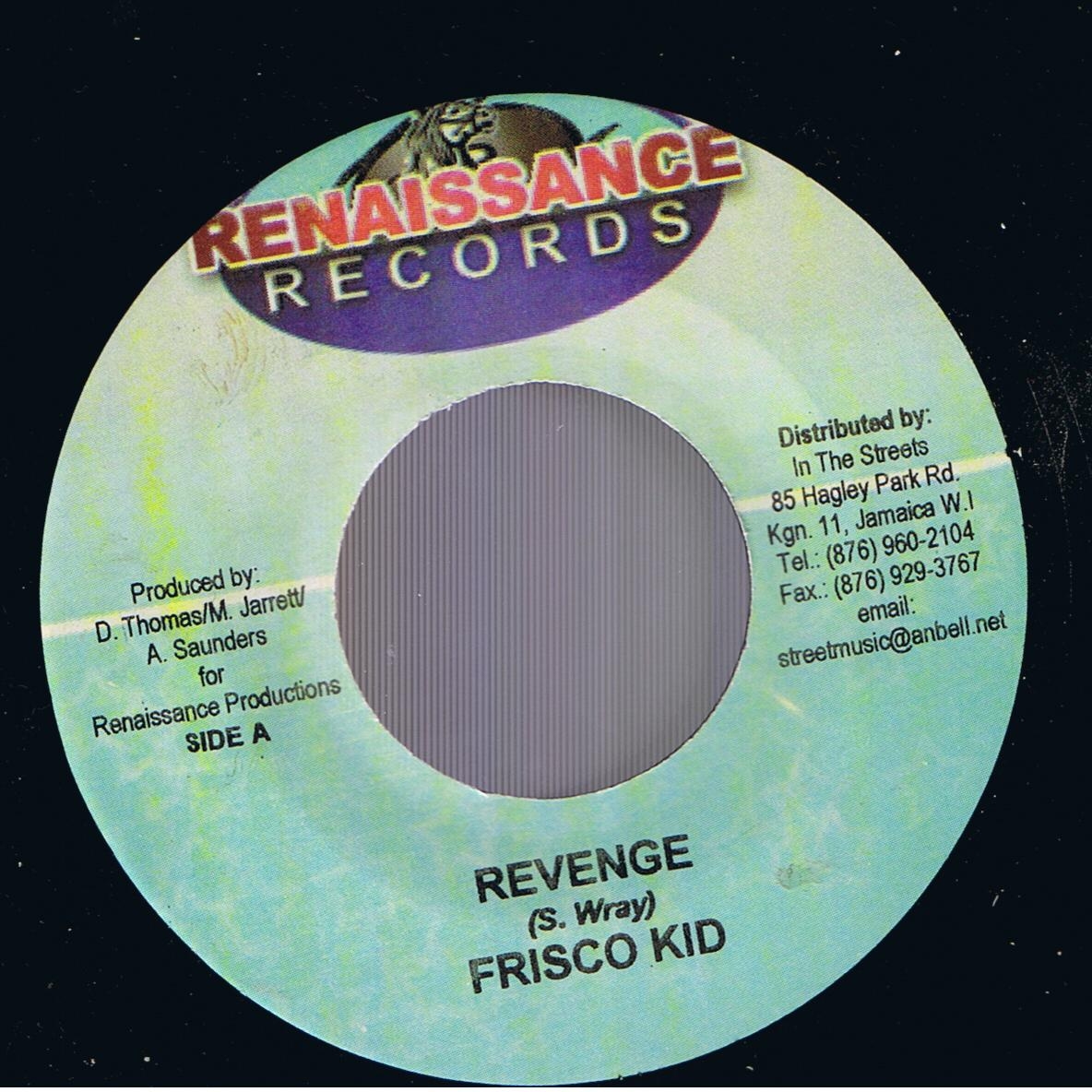 Frisco Kid - Revenge / Cezar - Lay You Down   (7") 