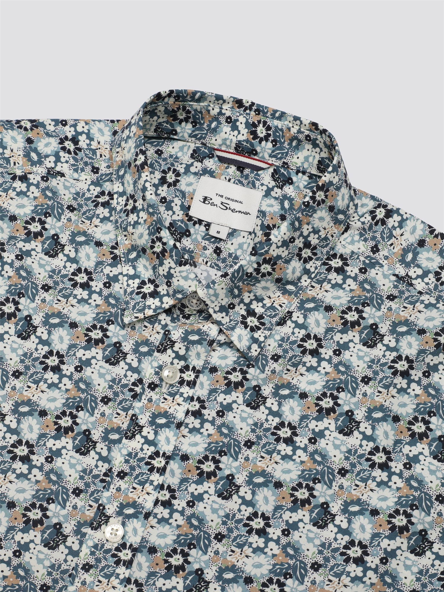 Ben Sherman Multicolour Floral Print Petrol