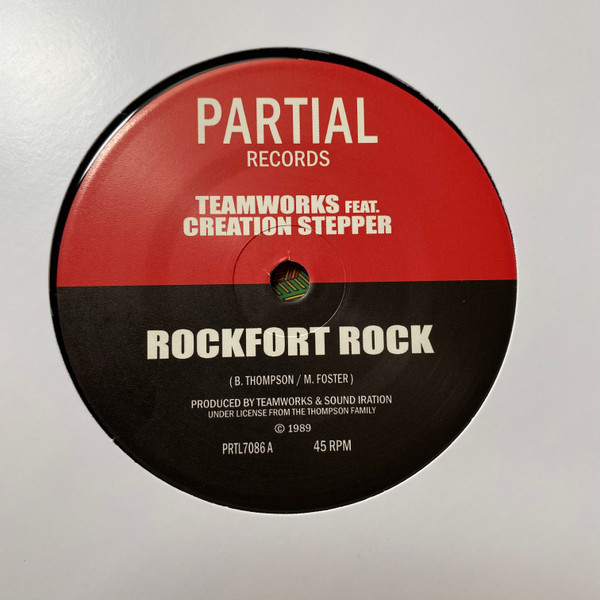 Teamworks Feat. Creation Stepper – Rockfort Rock (7")   