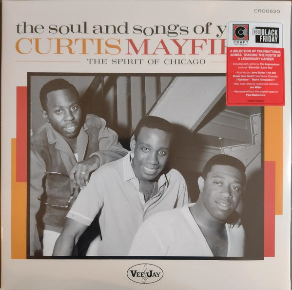 Various – The Soul And Songs Of Young Curtis Mayfield: The Spirit Of Chicago (DOLP)