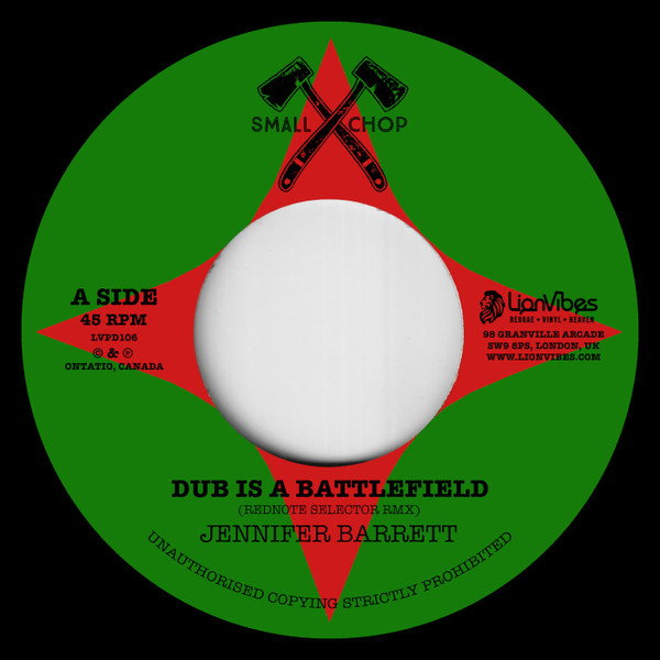 Jennifer Barrett – Dub Is A Battlefield (7") 