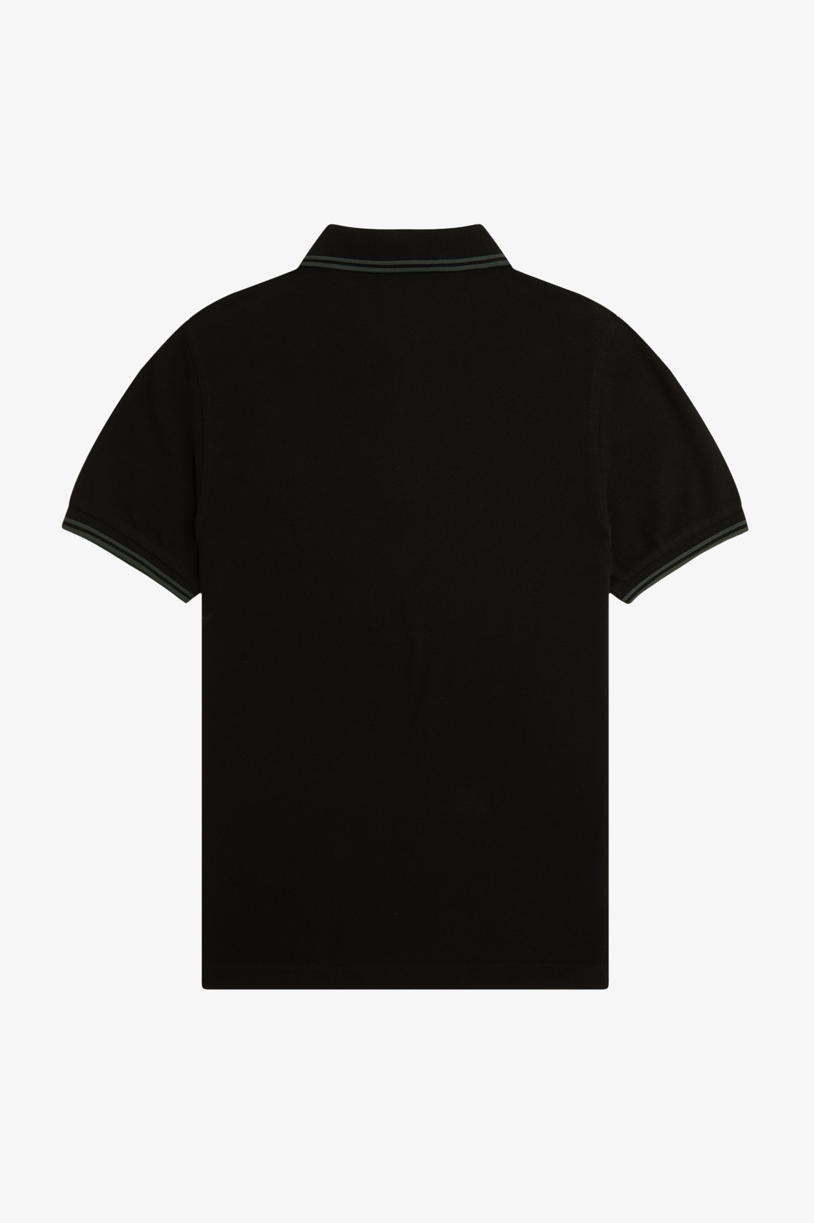 Fred Perry Twin Tipped Poloshirt M3600 in Black/Green