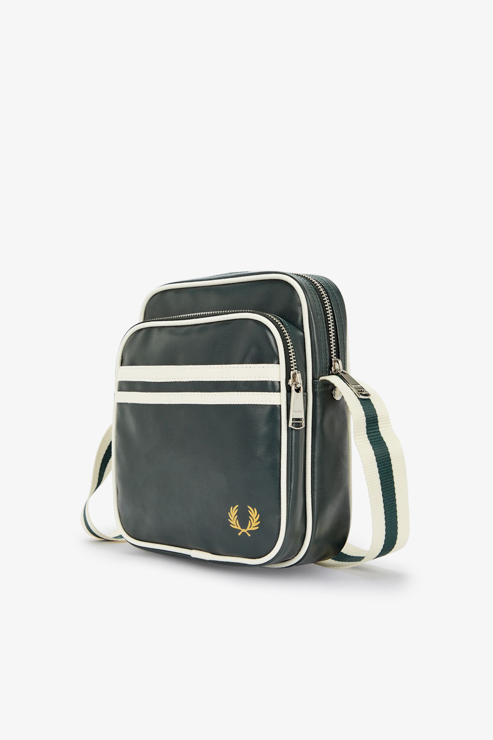 Fred Perry Classic Side Bag in Night Green