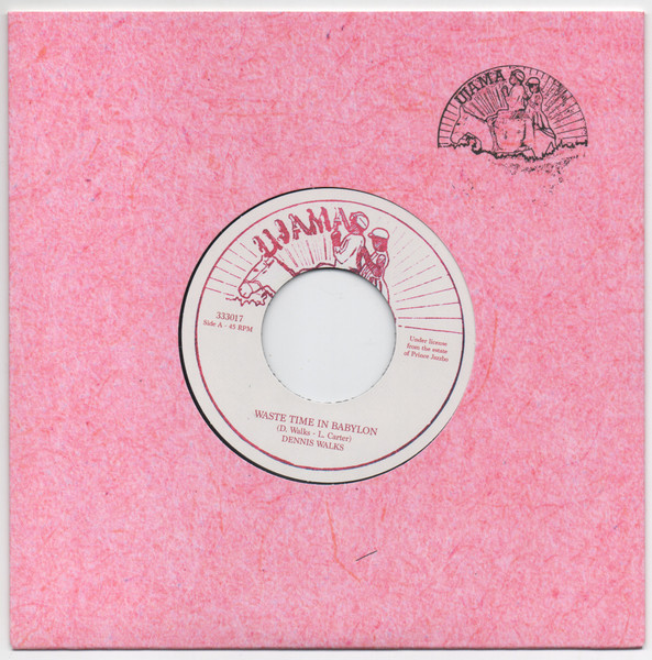 Dennis Walks – Waste Time In Babylon / Version In Babylon (7")   