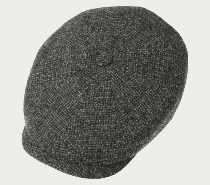 Iriedaily Hatteras Shetland Wool Flatcap in Anthrazit