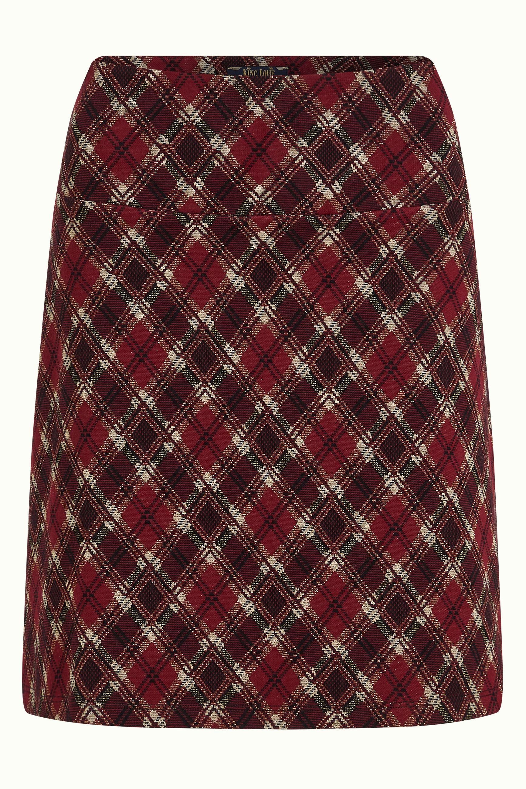 King Louie  Border Skirt Riley Jacquard