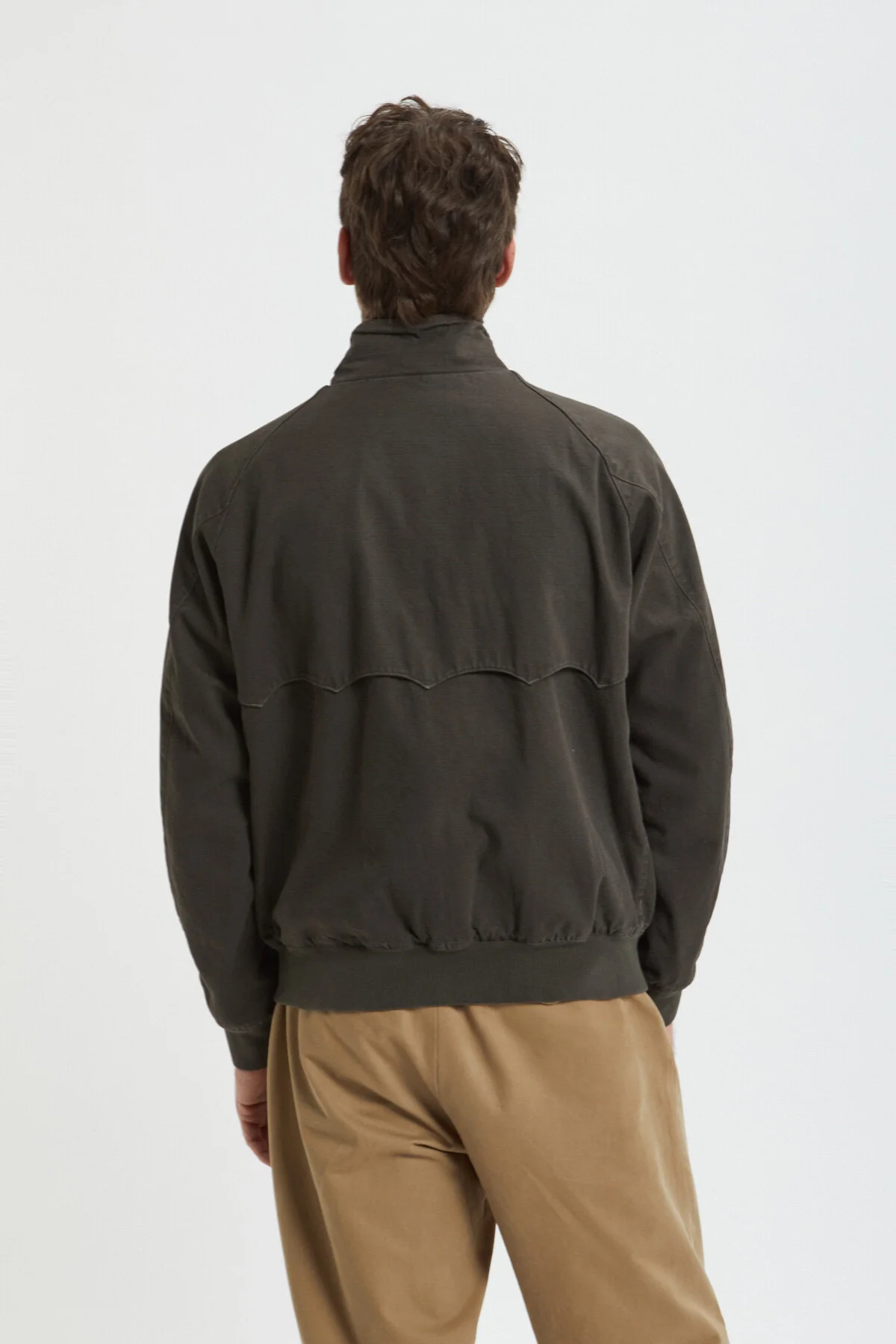 Baracuta Canvas GD G9 Jacket in Faded Black 