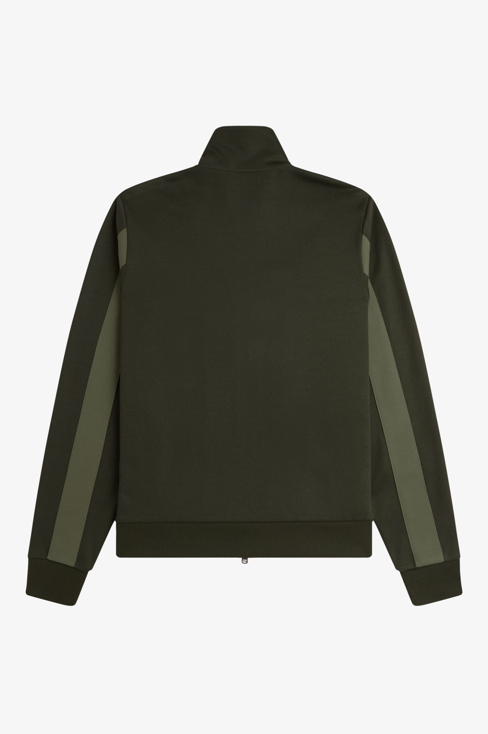 Fred Perry Tape Detail Track Jacket in Hunting Green