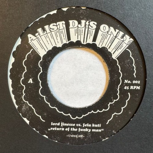 Lord Finesse Vs. Fela Kuti Return Of The Funky Man (12Vince Edit)  (7")  