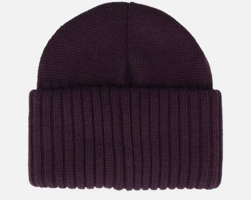 Stetson Beanie Merino in Plum Cuff