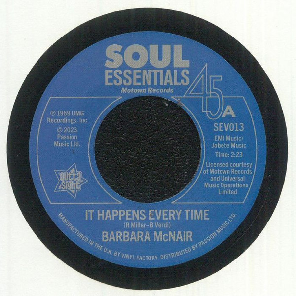 Barbara McNair – It Happens Every Time (7")