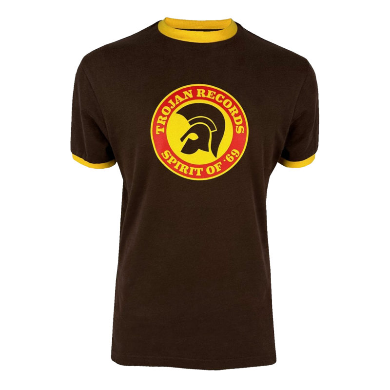 Trojan Spirit Of '69 Logo T-Shirt in Chocolate