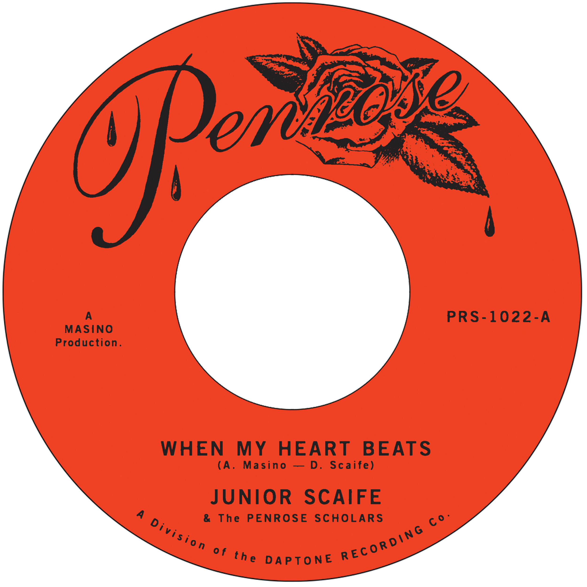 Junior Scaife When My Heart Beats / Moment To Moment (7")     