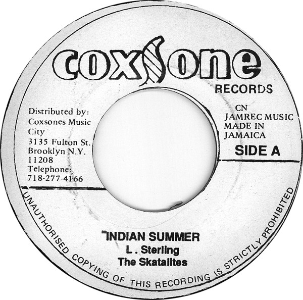 The Skatalites / Lee Perry – Indian Summer / Me Sir (7'')