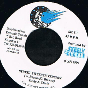 VA - Studio 2000  - Street Sweeper Riddim 2x7inch (7")