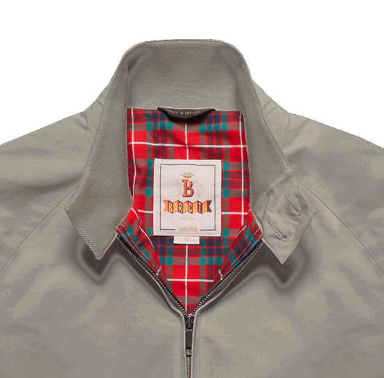 Baracuta G9 Harrington in December Sky 