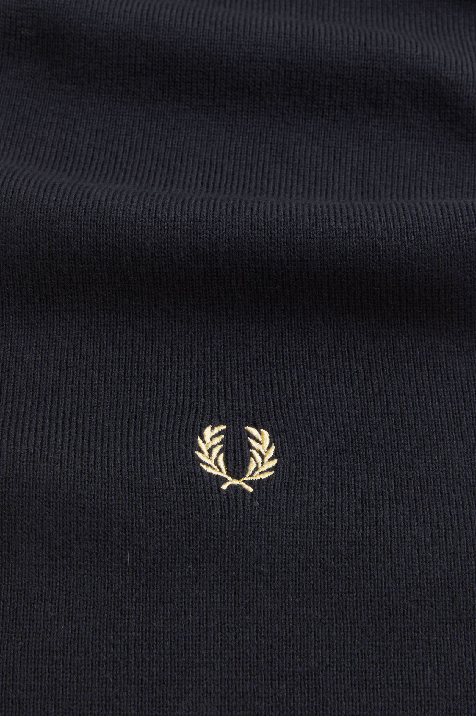 Fred Perry Classic Merino Wolf Scarf in Black