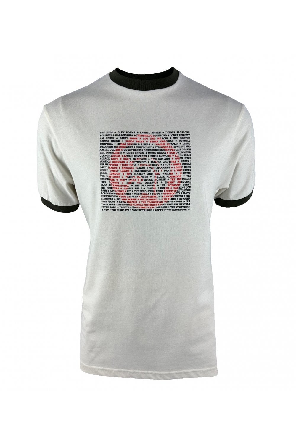 Trojan Artist Logo T-Shirt in Ecru TC/1039