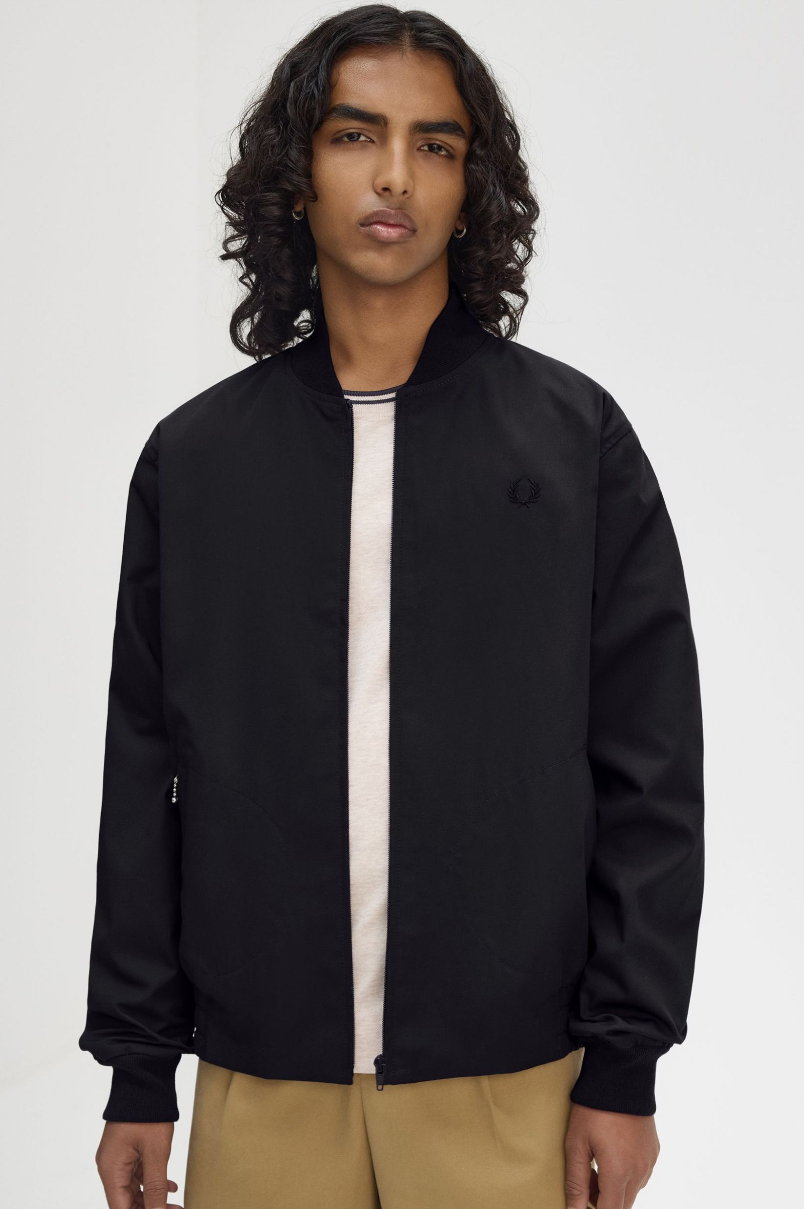 Fred Perry Made in England Tennis Bomber in Navy