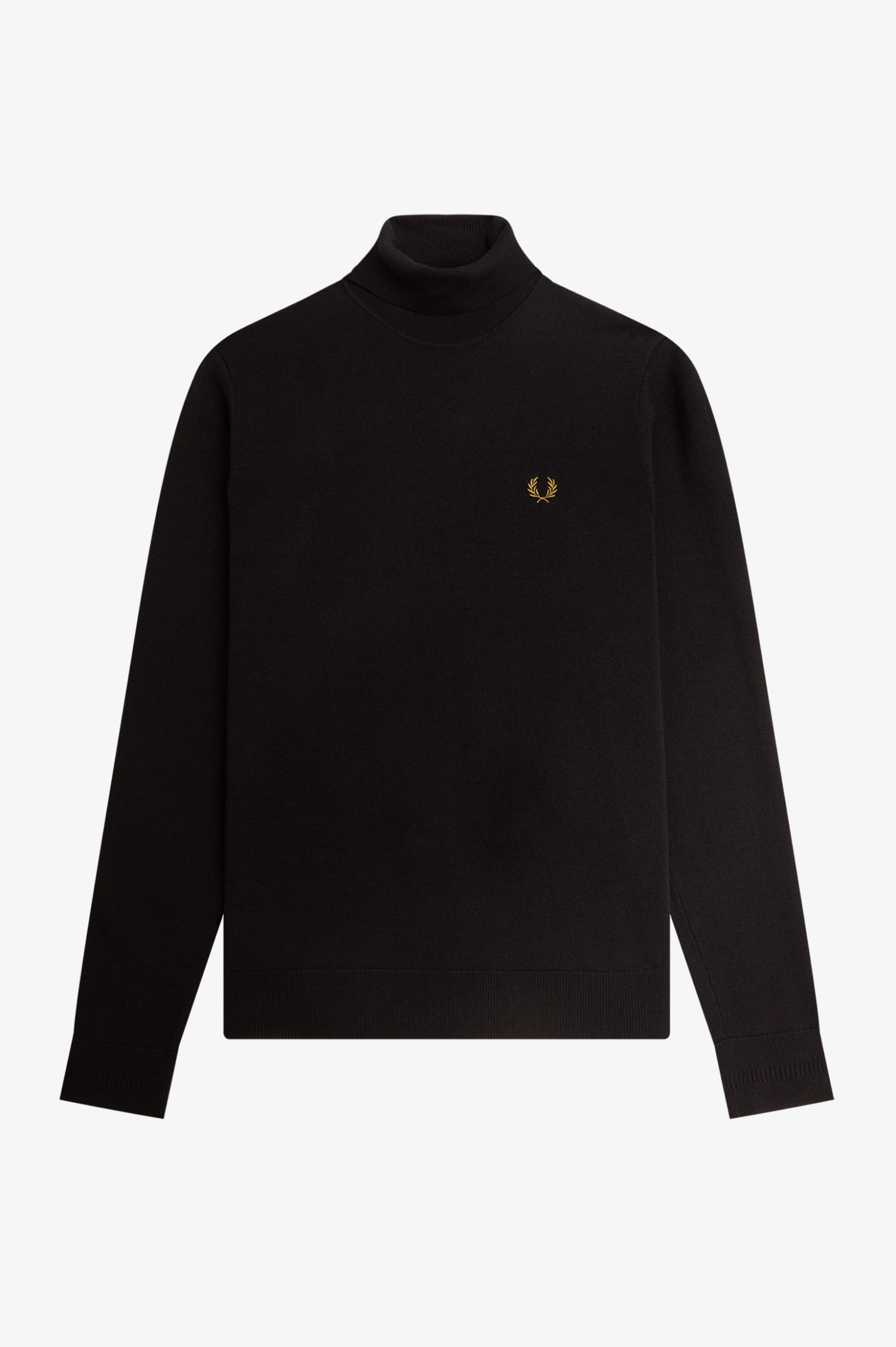 Fred Perry Roll Neck Jumper in Navy