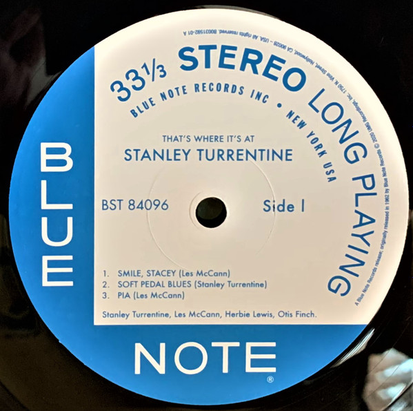 Stanley Turrentine – That's Where It's At (LP)      