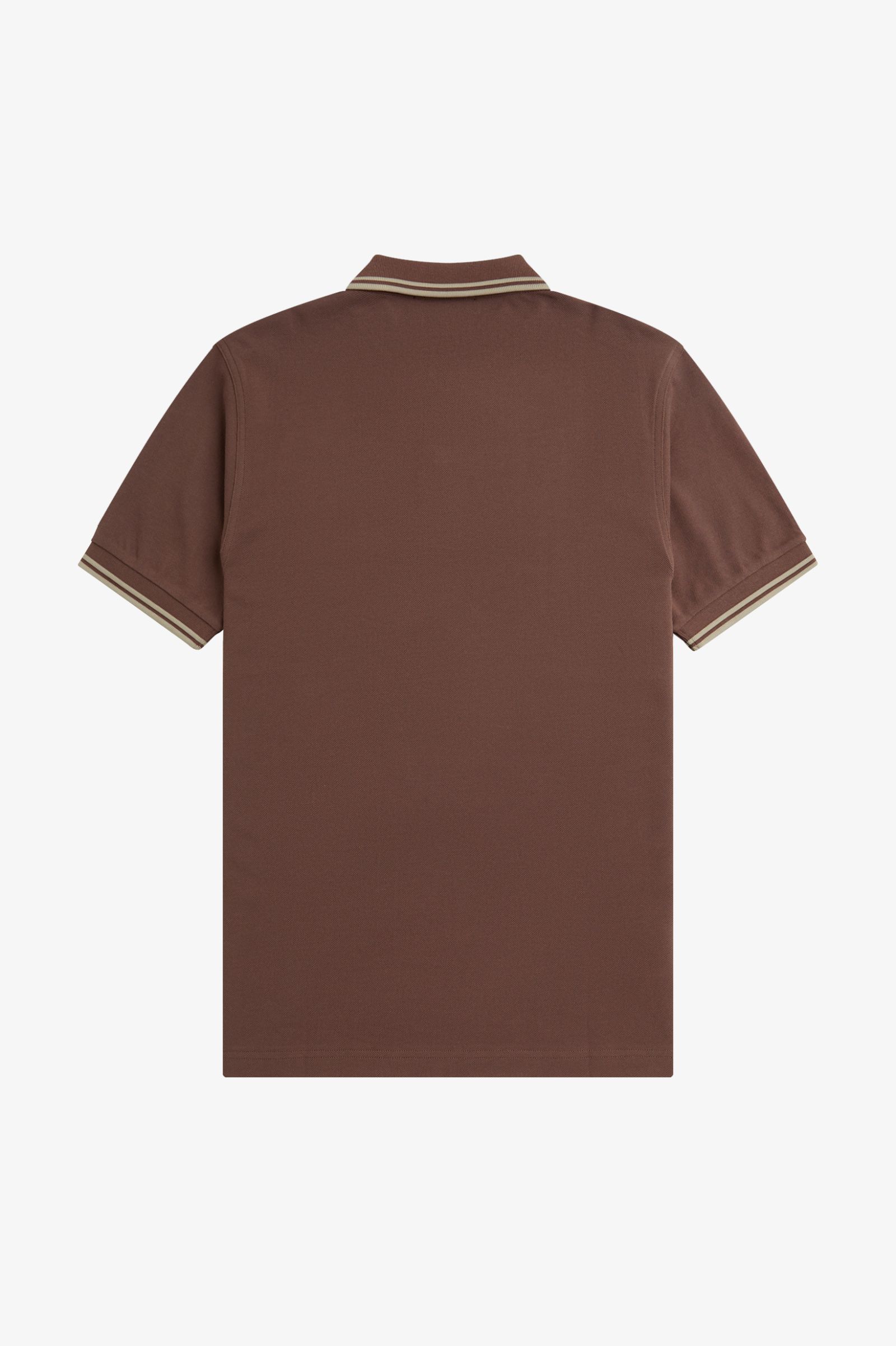 Fred Perry Twin Tipped Shirt Carrington Brick / Warm Grey