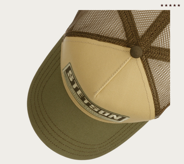 Stetson Highway Trucker Cap in Olive