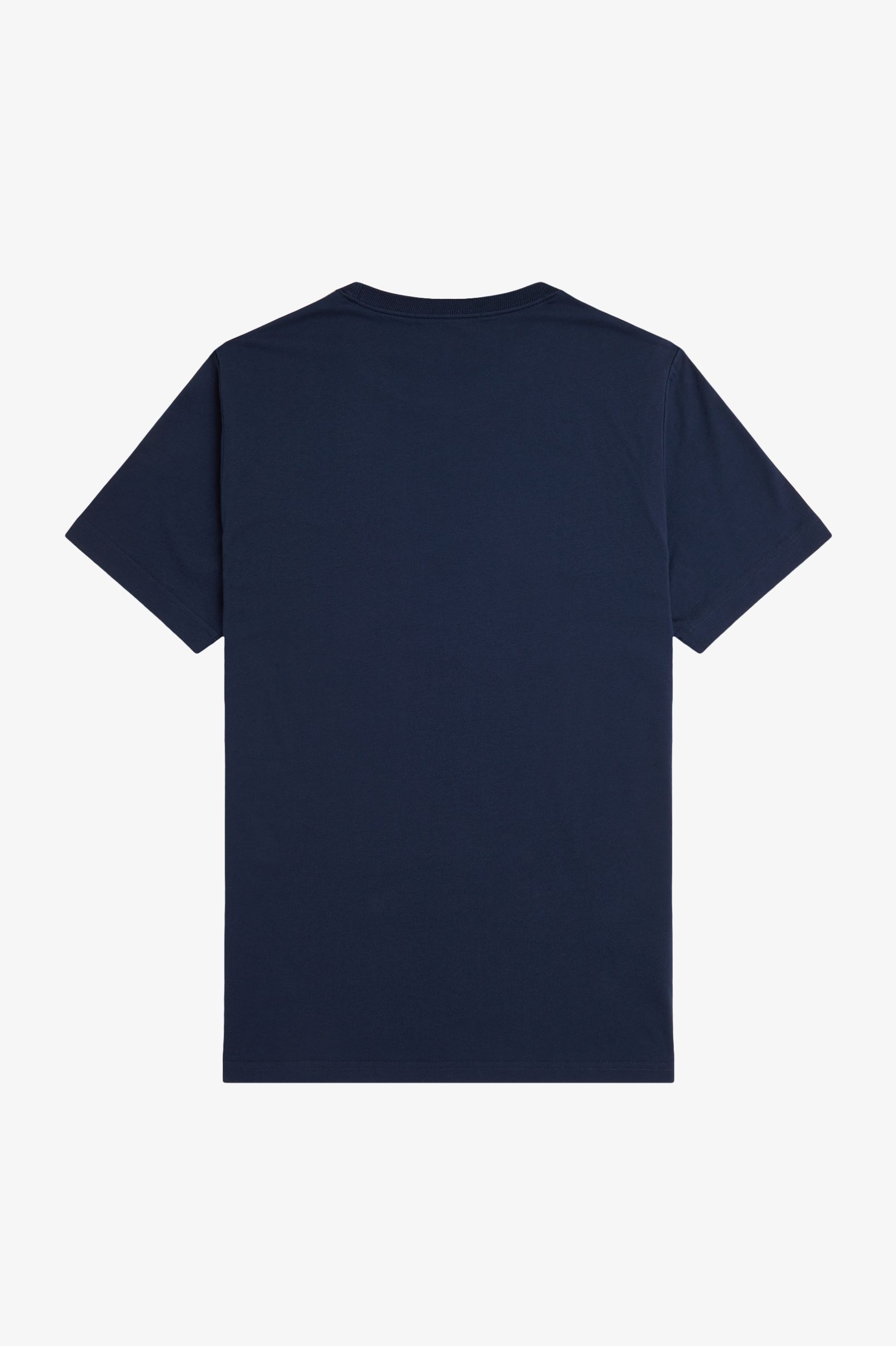 Fred Perry Crew Neck T-Shirt in Tennis Blue