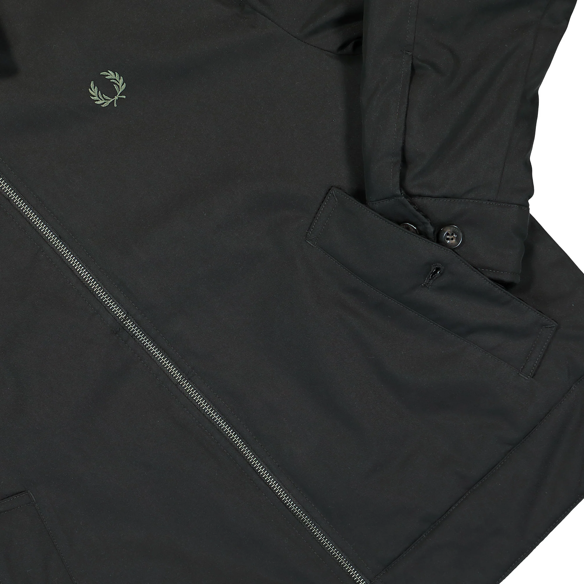 Fred Perry The Caban Jacket in Black