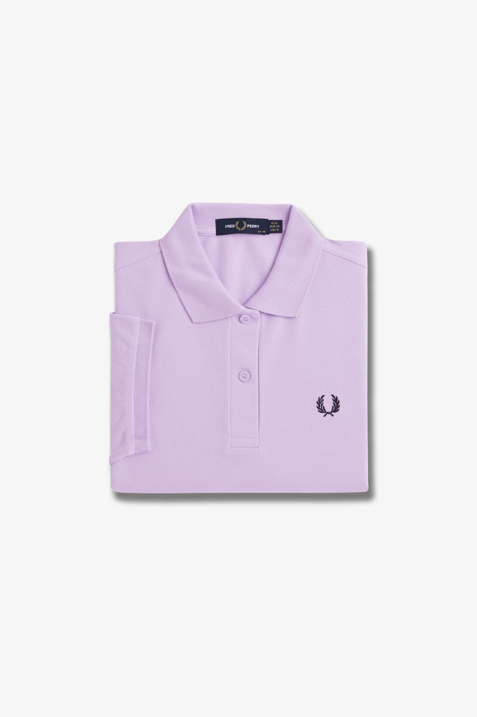 Fred Perry Damenshirt Ultraviolet / Navy