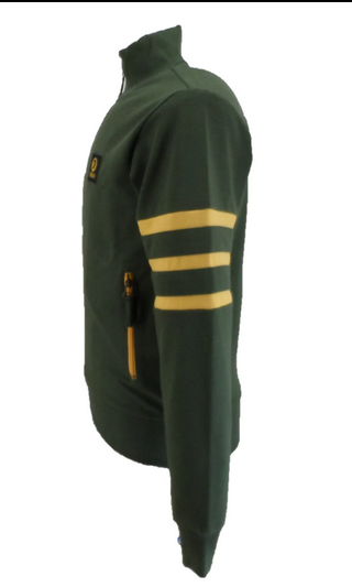 Trojan Retro-Trackjacket in Green