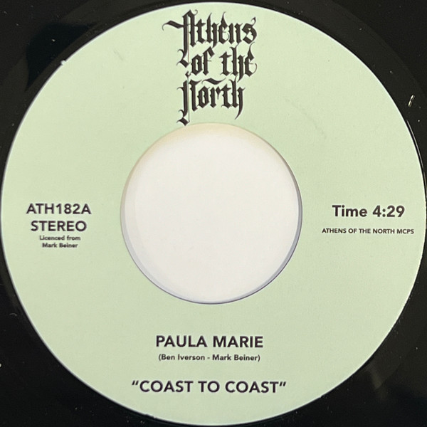 Coast To Coast – Paula Marie (7")    