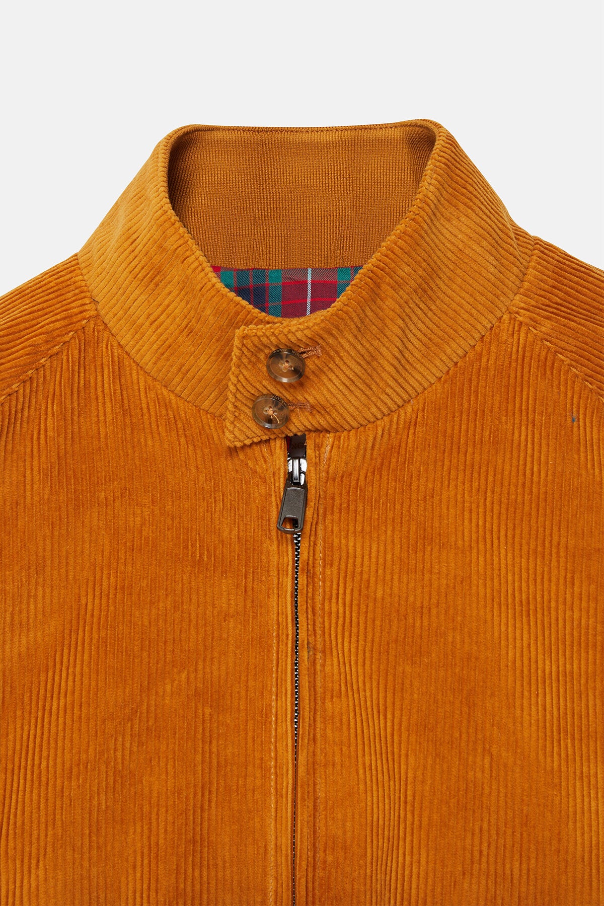 Baracuta ungefütterte G9 Harrington Corduroy in Honey