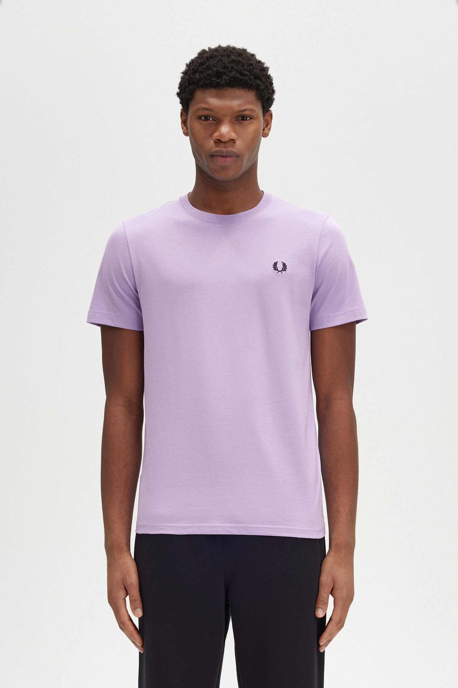 Fred Perry Crew Neck T-Shirt M1600 Ultraviolet/Navy