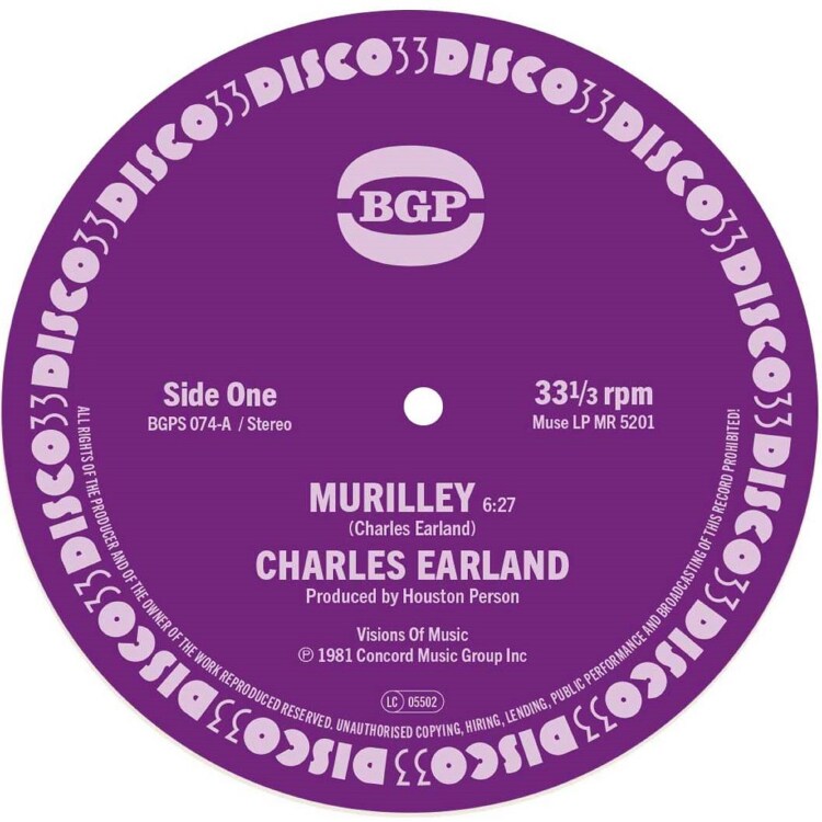 Charles Earland  - Murilley / Leaving This Planet (7")