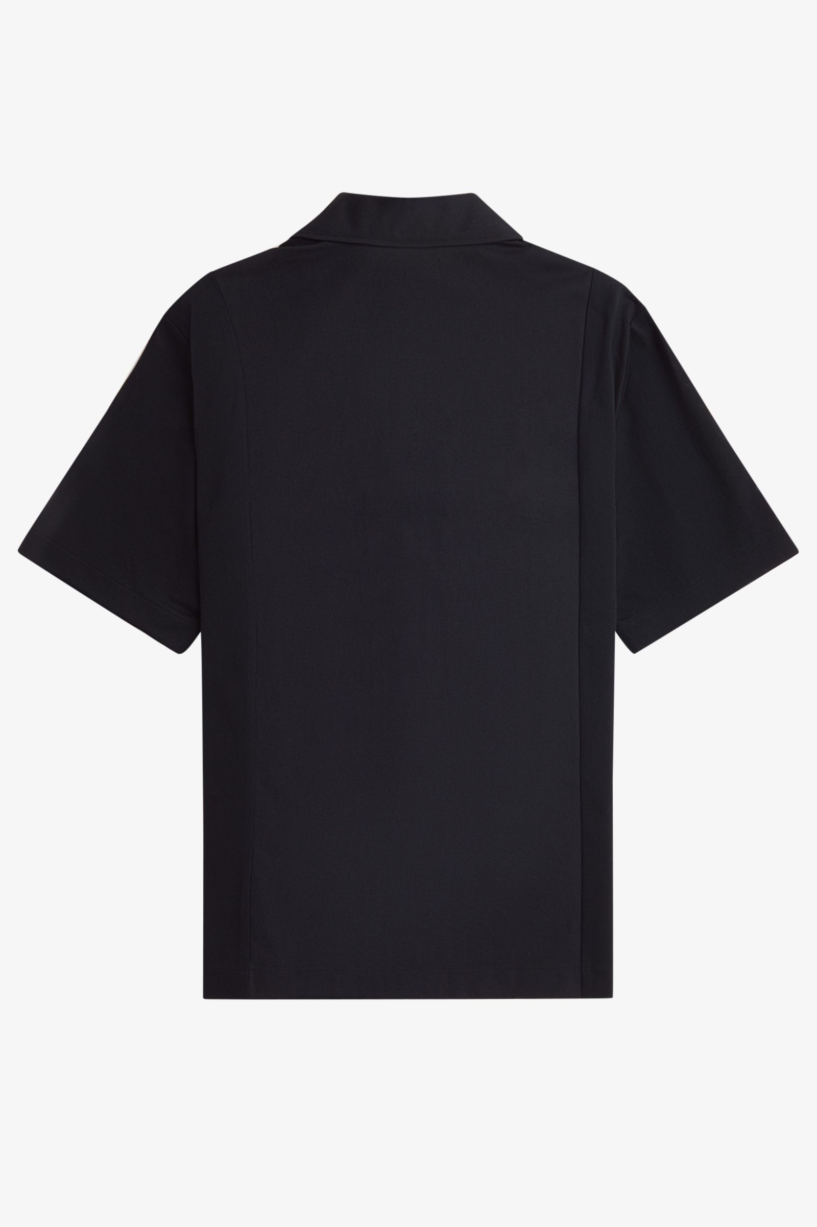 Fred Perry Mesh Panel Shirt Black