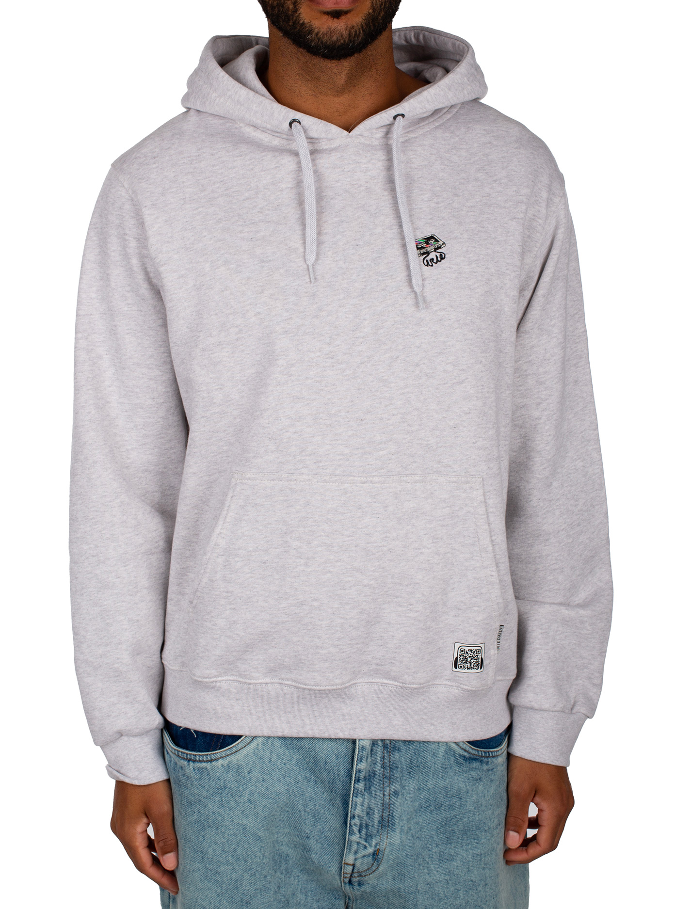 Iriedaily Irietape Hoodie in ash heather