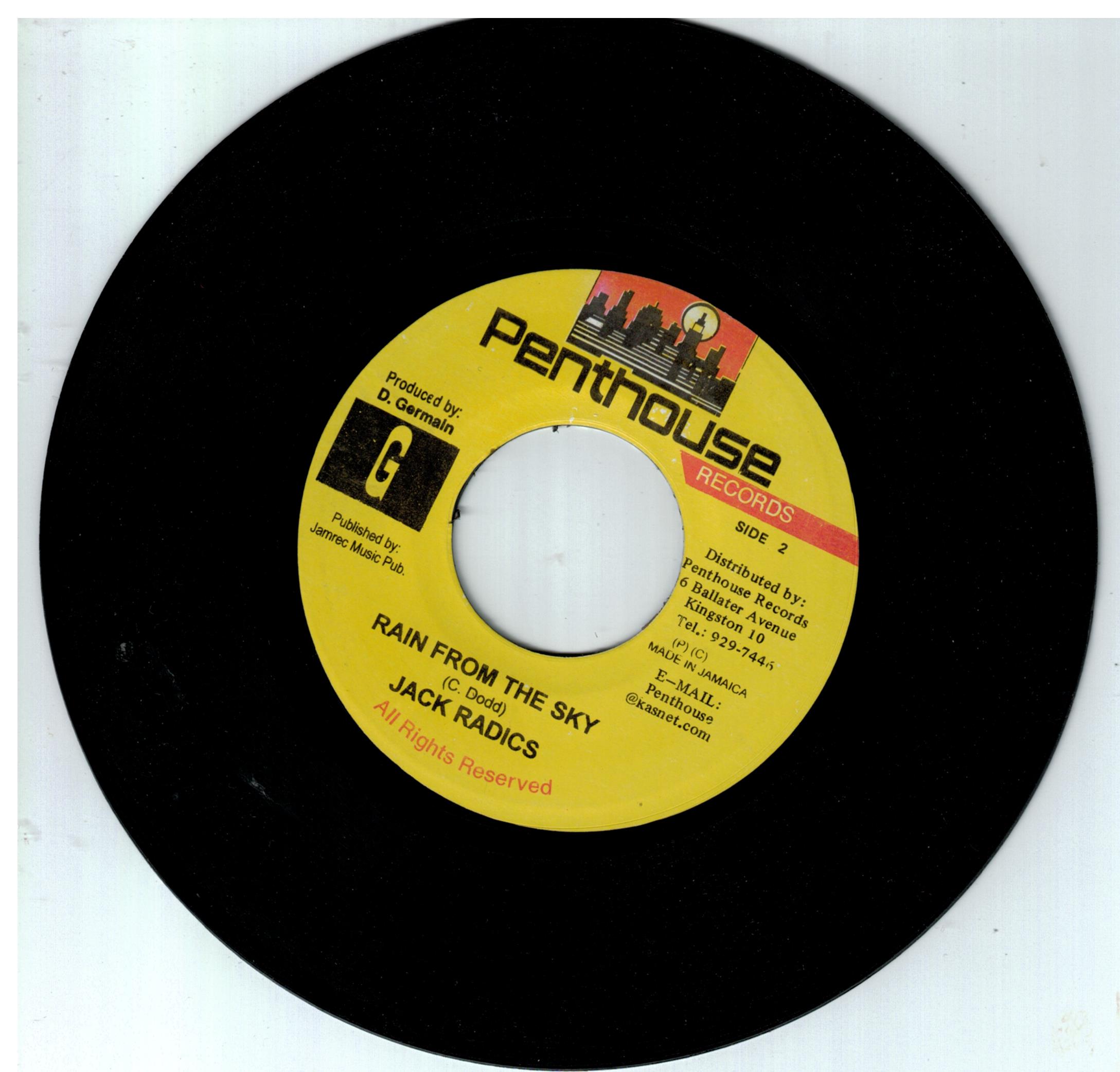 Jack Radics - Heaven Must Have Sent You / Rain From The Sky (7")  