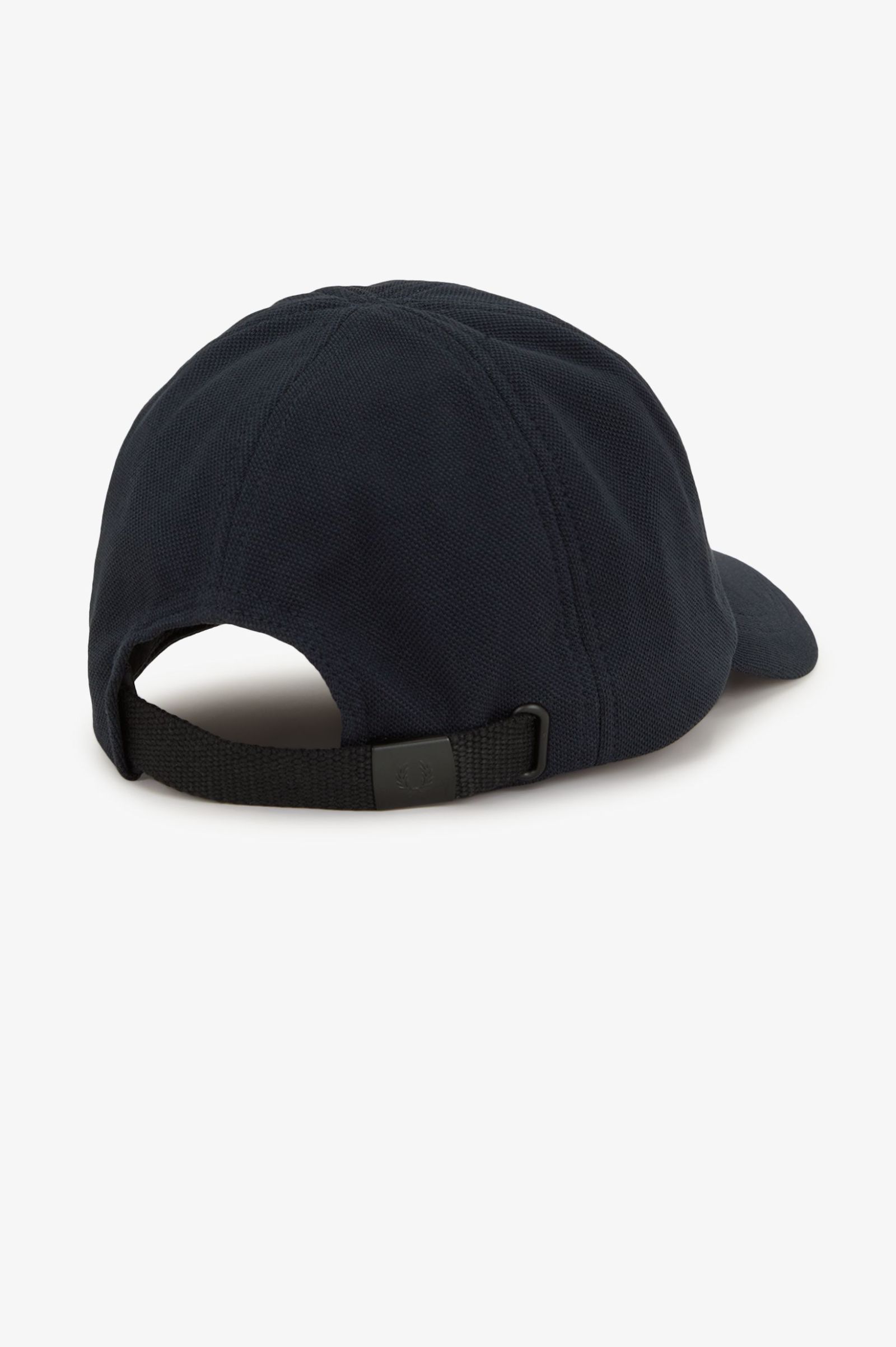 Fred Perry Pique Classic Cap in Navy/Cinnamon