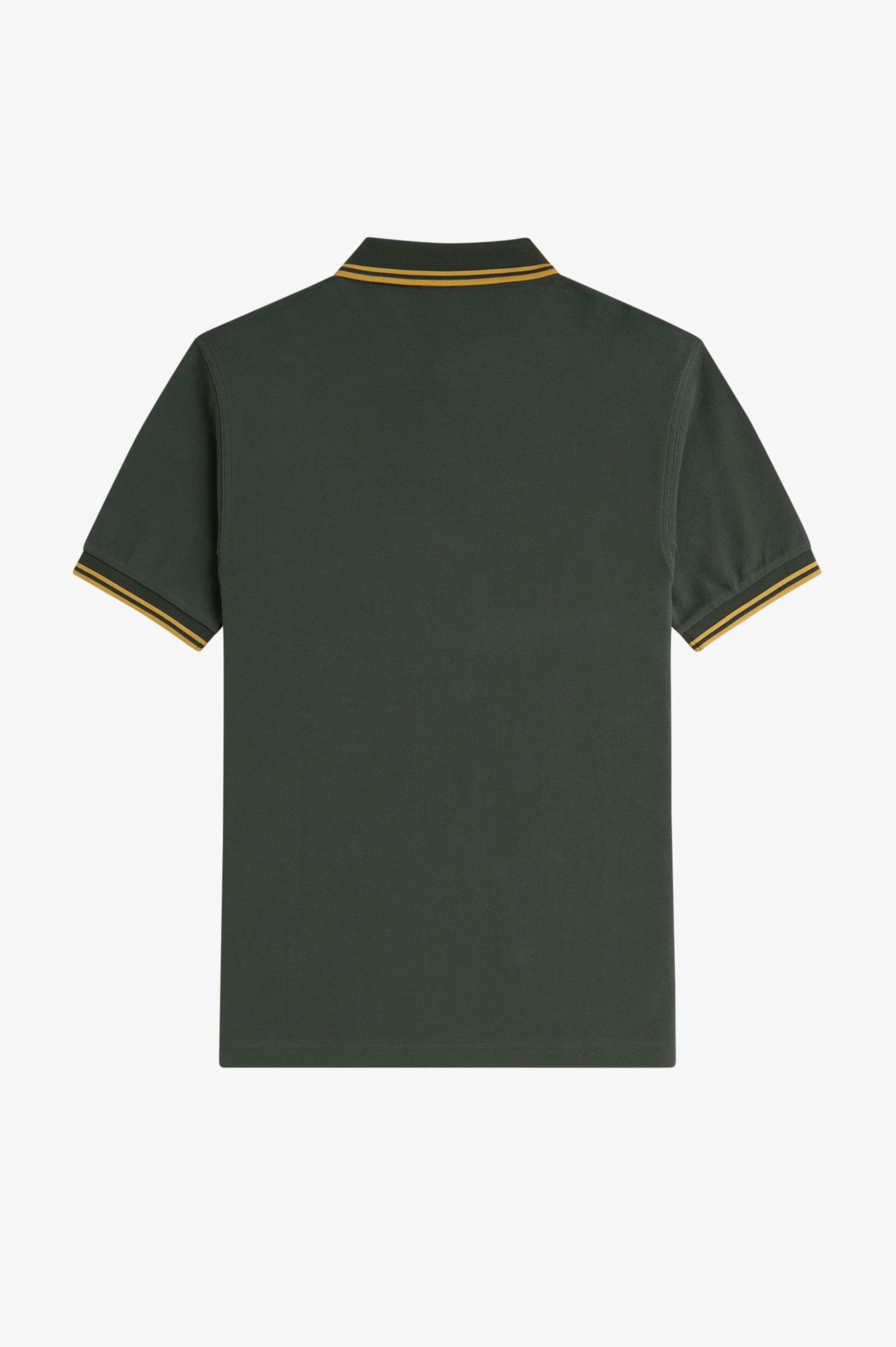 Fred Perry Twin Tipped Poloshirt M3600 in Court Green/Honeycomb