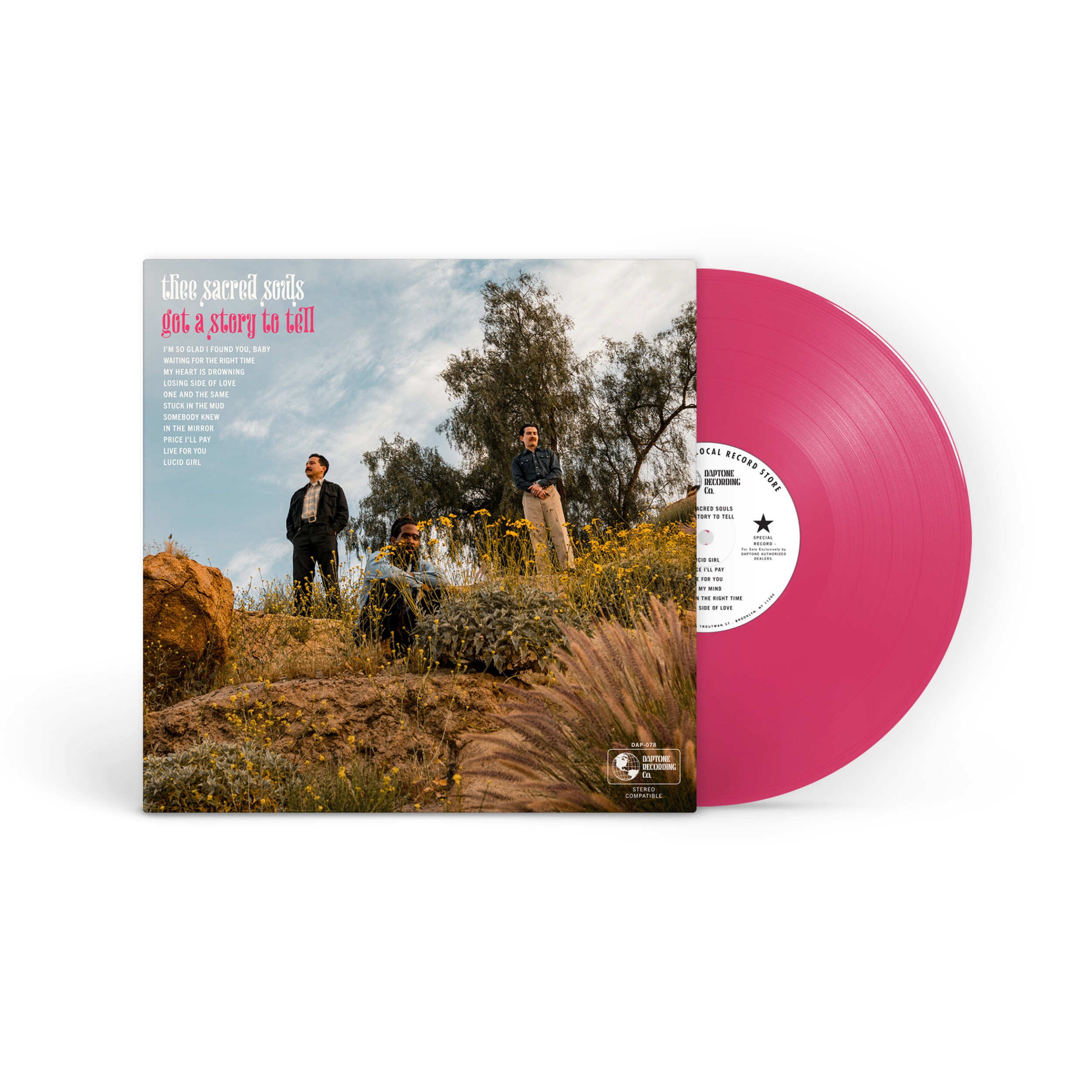 Thee Sacred Souls - Got A Story To Tell (LP) Magenta Vinyl