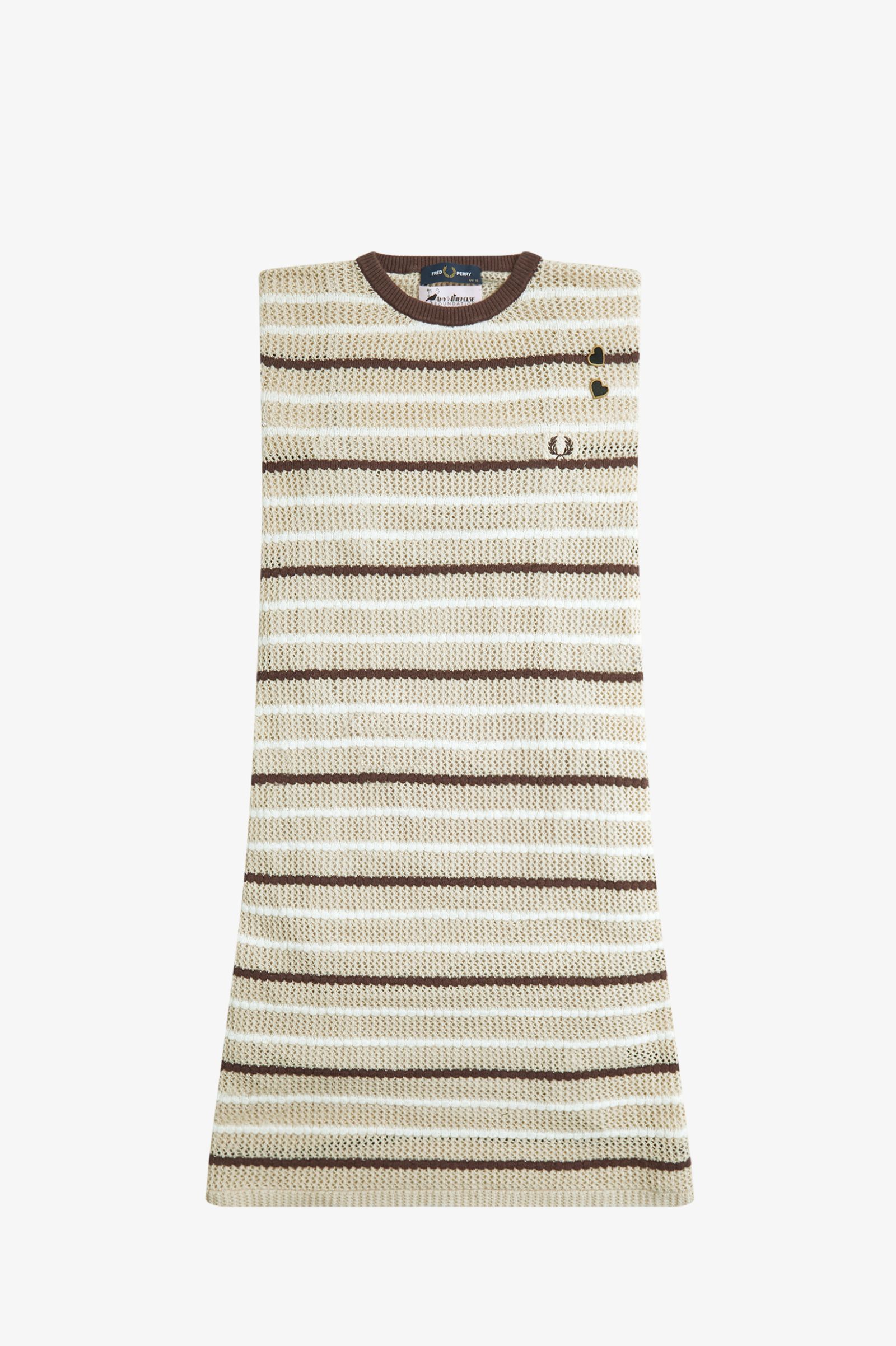 Fred Perry Sleeveless Knitted Dress